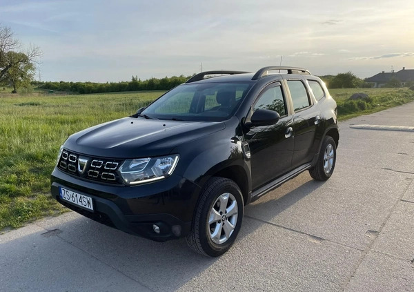 Dacia Duster cena 57900 przebieg: 87537, rok produkcji 2018 z Szczecin małe 232